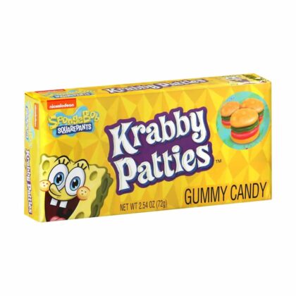 Spongebob Squarepants Gummy Krabby Patties 72 gram