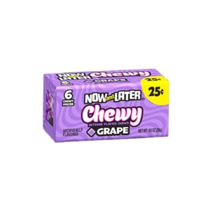 Now and Later Chewy Grape 24 stuks