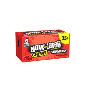 Now and Later Chewy Strawberry 24 stuks