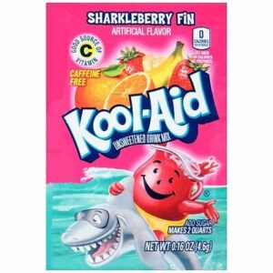 Kool-aid Sharkleberry Fin Drink Mix 5 stuks