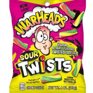 Warheads Sour Twists 113 gram