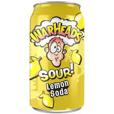 Warheads Sour Soda Lemon 355 ml