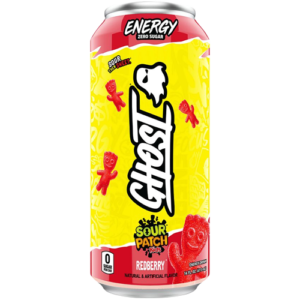 Ghost Energy Zero Sugar Sour Patch Kids Redberry 473 ml